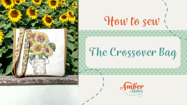 The Flower Shop Block of the Month August- Making the Crossover Bag