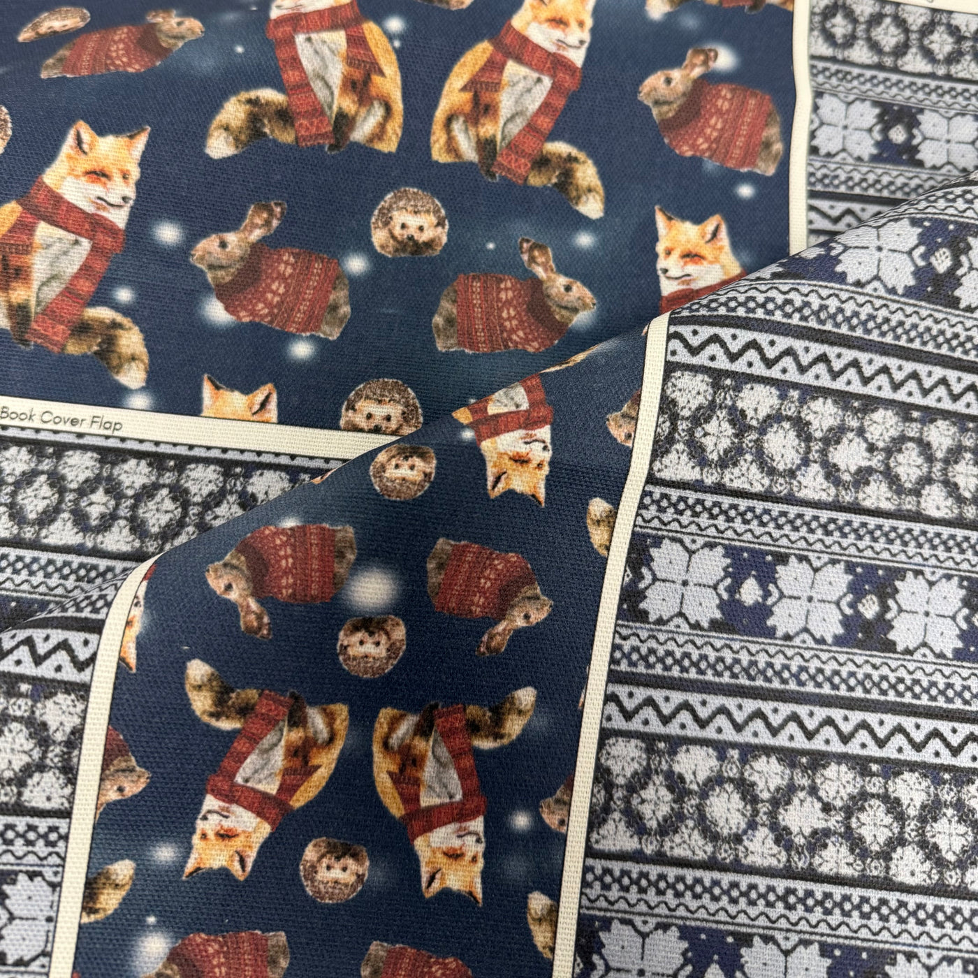 The Book Cover – Woodland Animals Sewing Kit