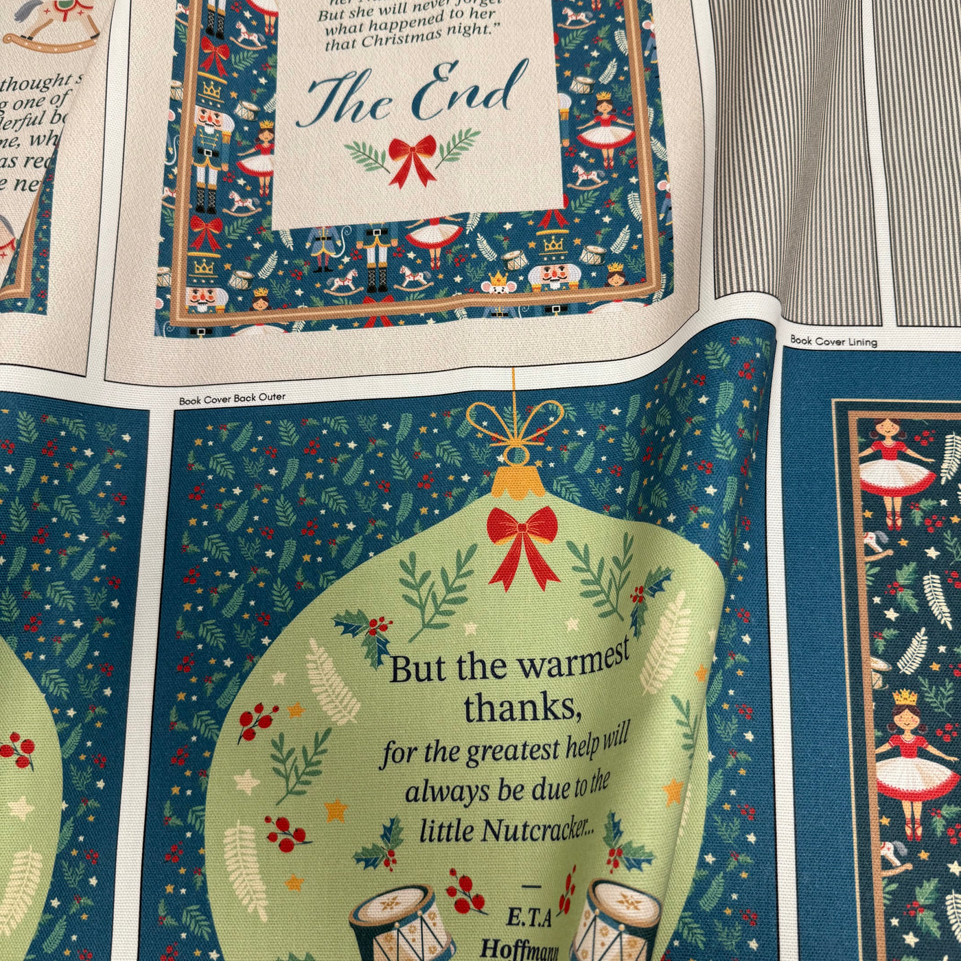 Book Cushion- The Nutcracker Sewing Kit