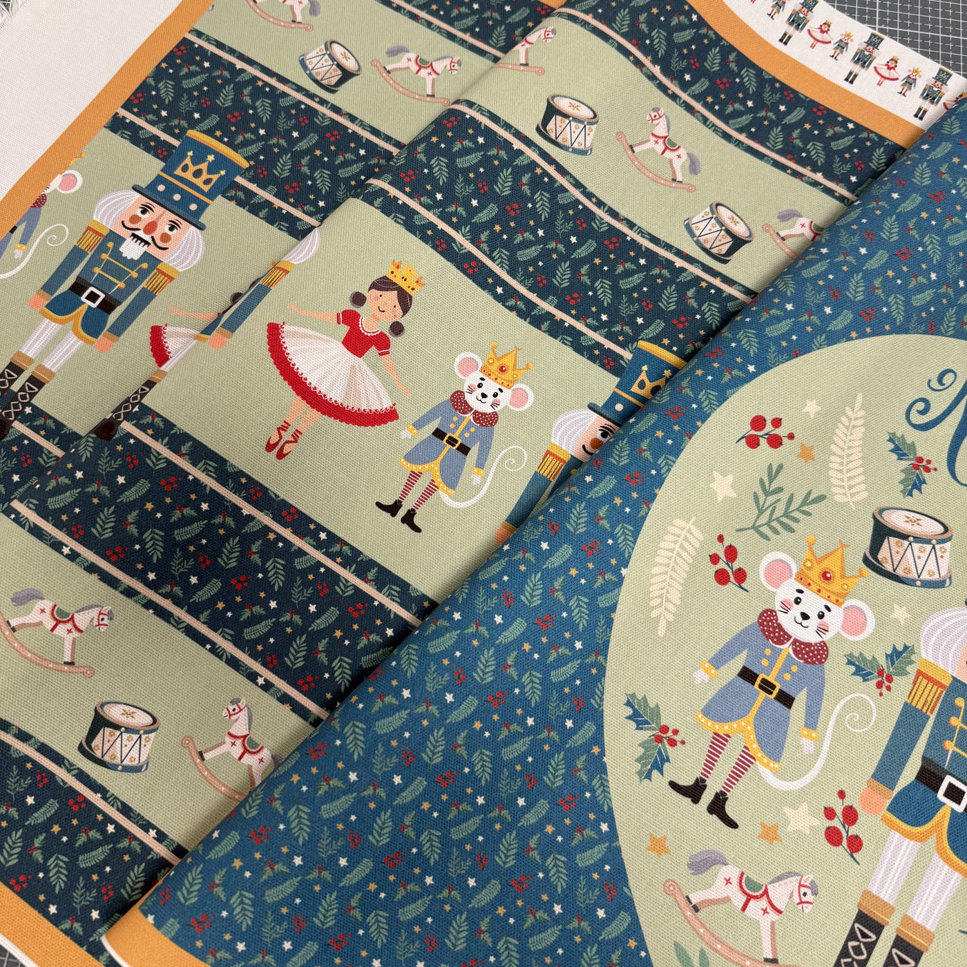 The Nutcracker Canvas Fabric Panel