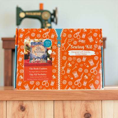 Book Cushion- Night Before Christmas Sewing Kit