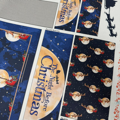 Book Cushion- Night Before Christmas Sewing Kit