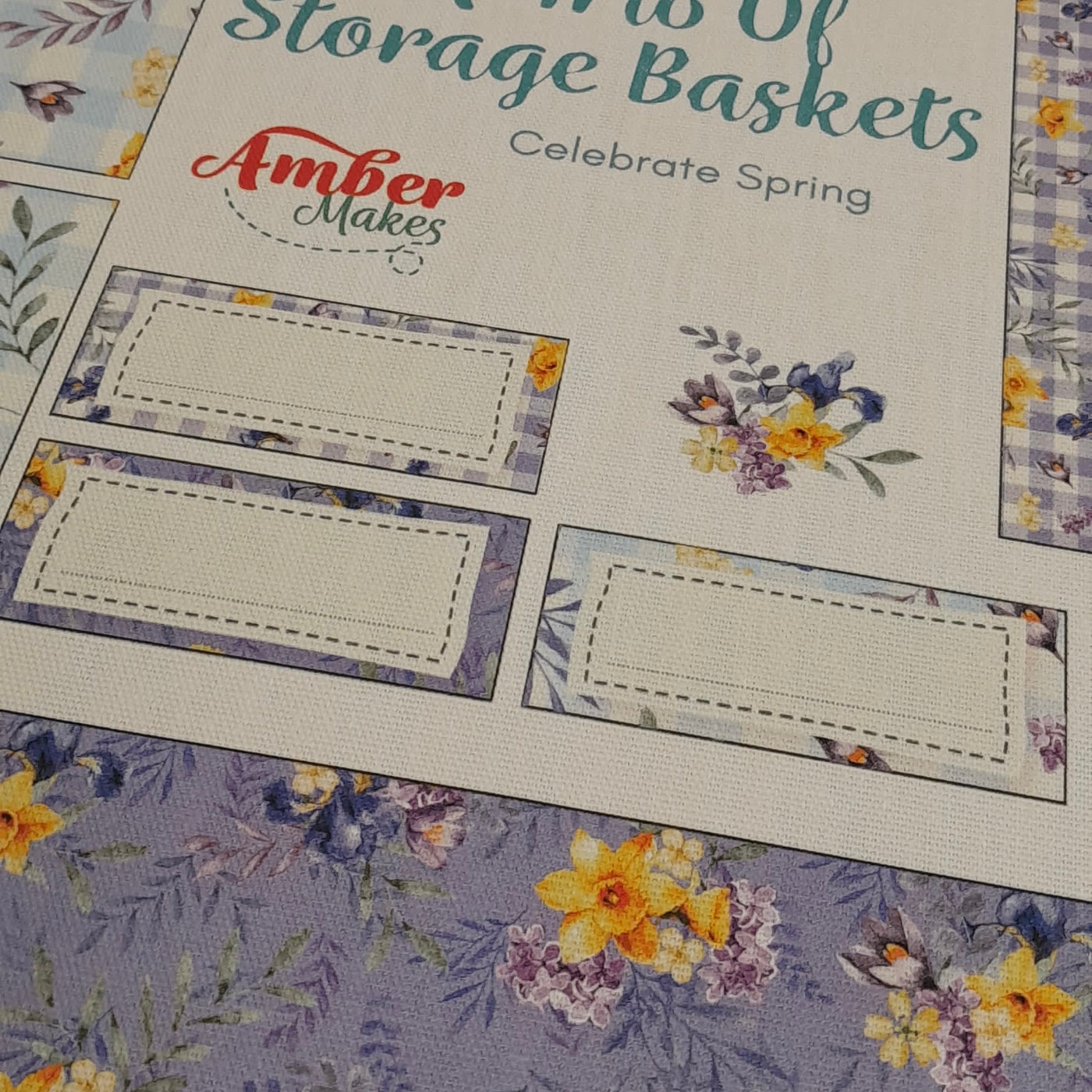 A Trio of Storage Baskets - Celebrate Spring Sewing Kit