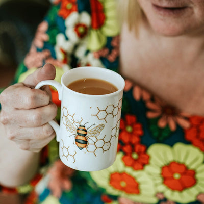 Bone China Mug - Busy Bees