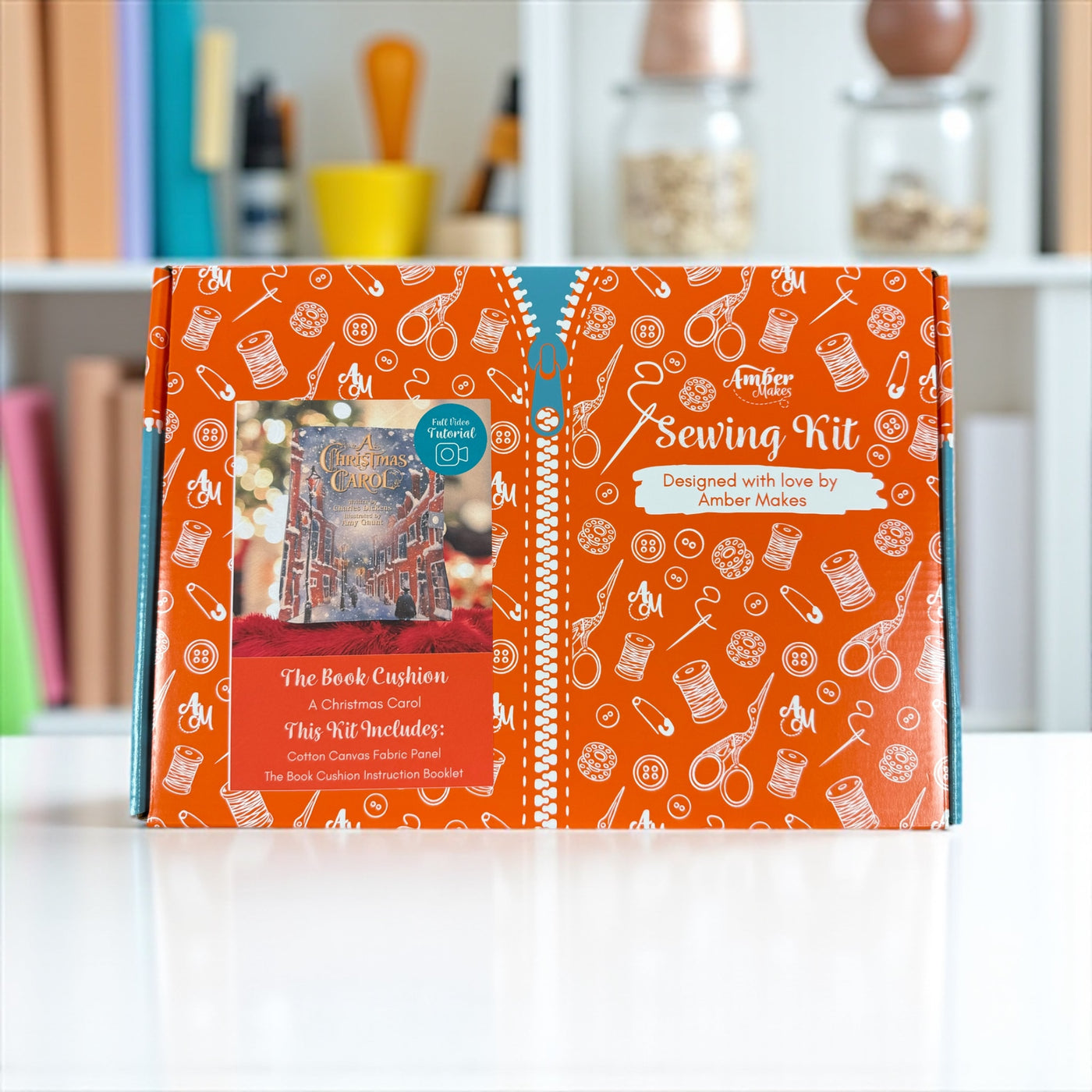 Book Cushion- A Christmas Carol Sewing Kit