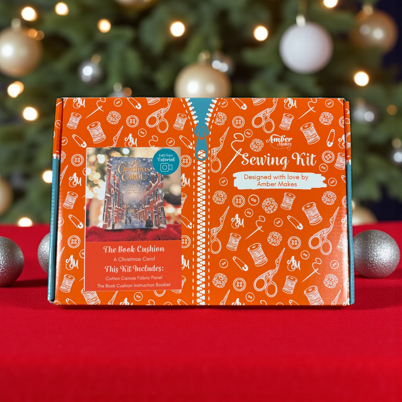 Book Cushion- A Christmas Carol Sewing Kit