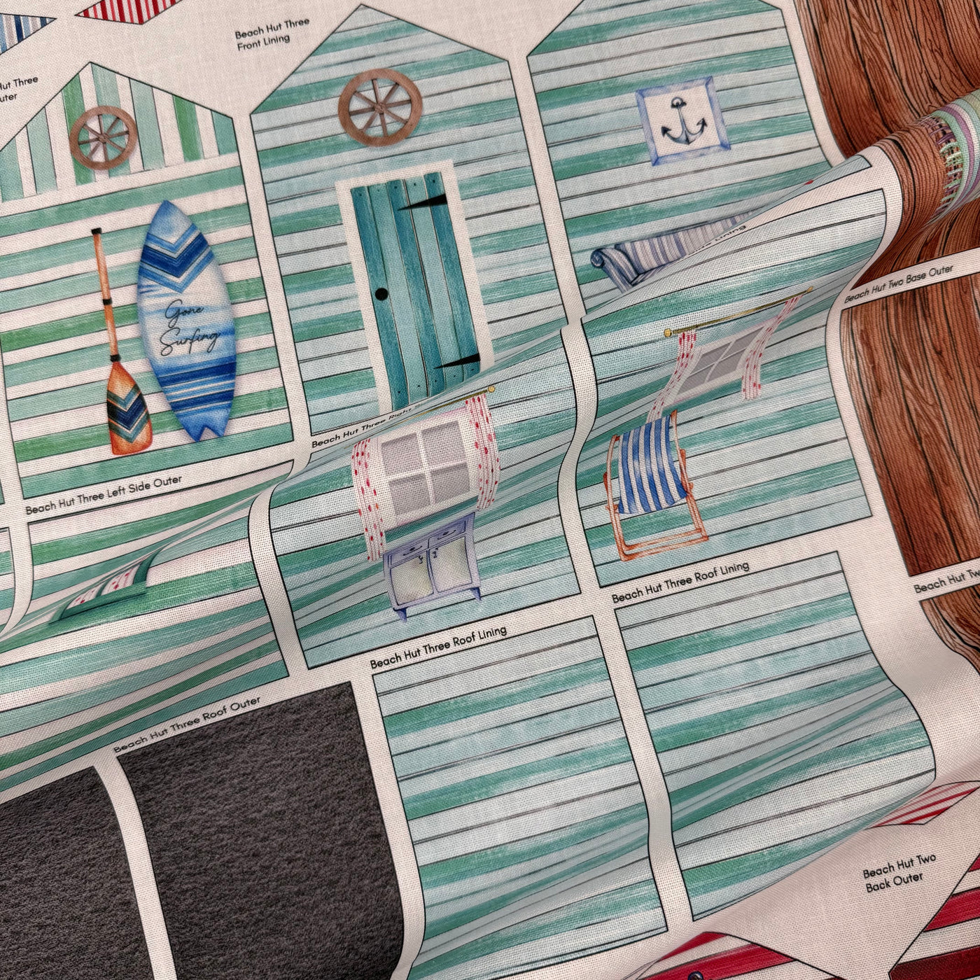 Amber Makes Beach Hut Row Sewing Kit