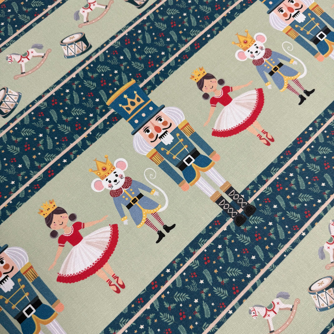 The Nutcracker Canvas Fabric Panel