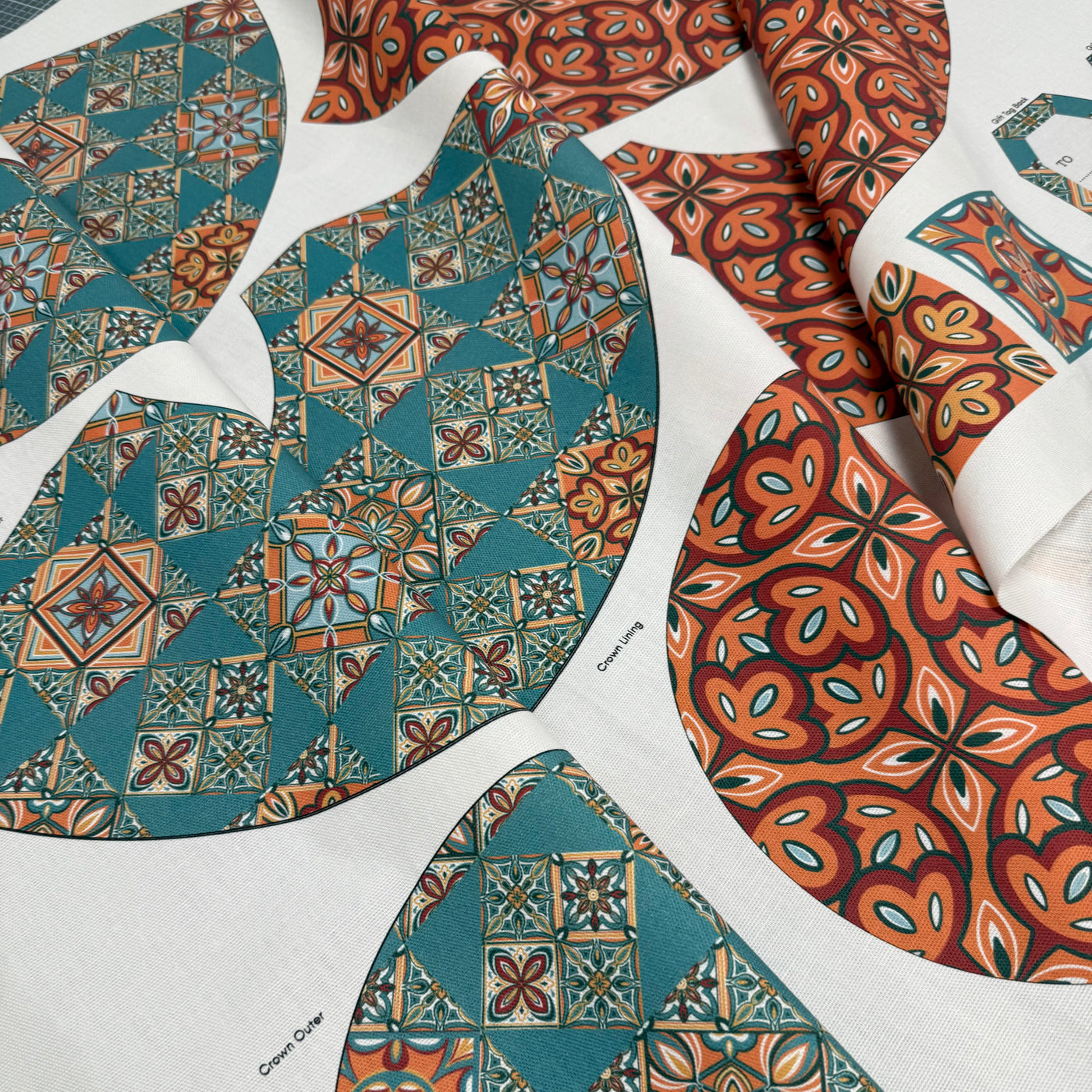 Sewing School Here Comes The Sun Hat – Portuguese Tiles Sewing Kit