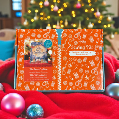 Book Cushion- Night Before Christmas Sewing Kit