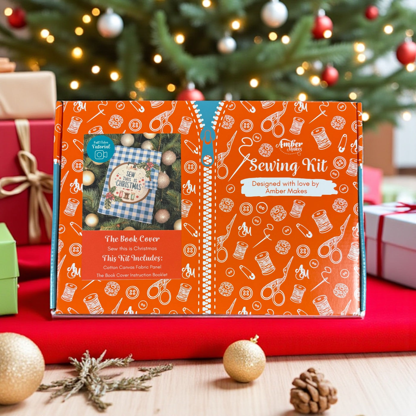 The Book Cover – Sew this is Christmas Sewing Kit