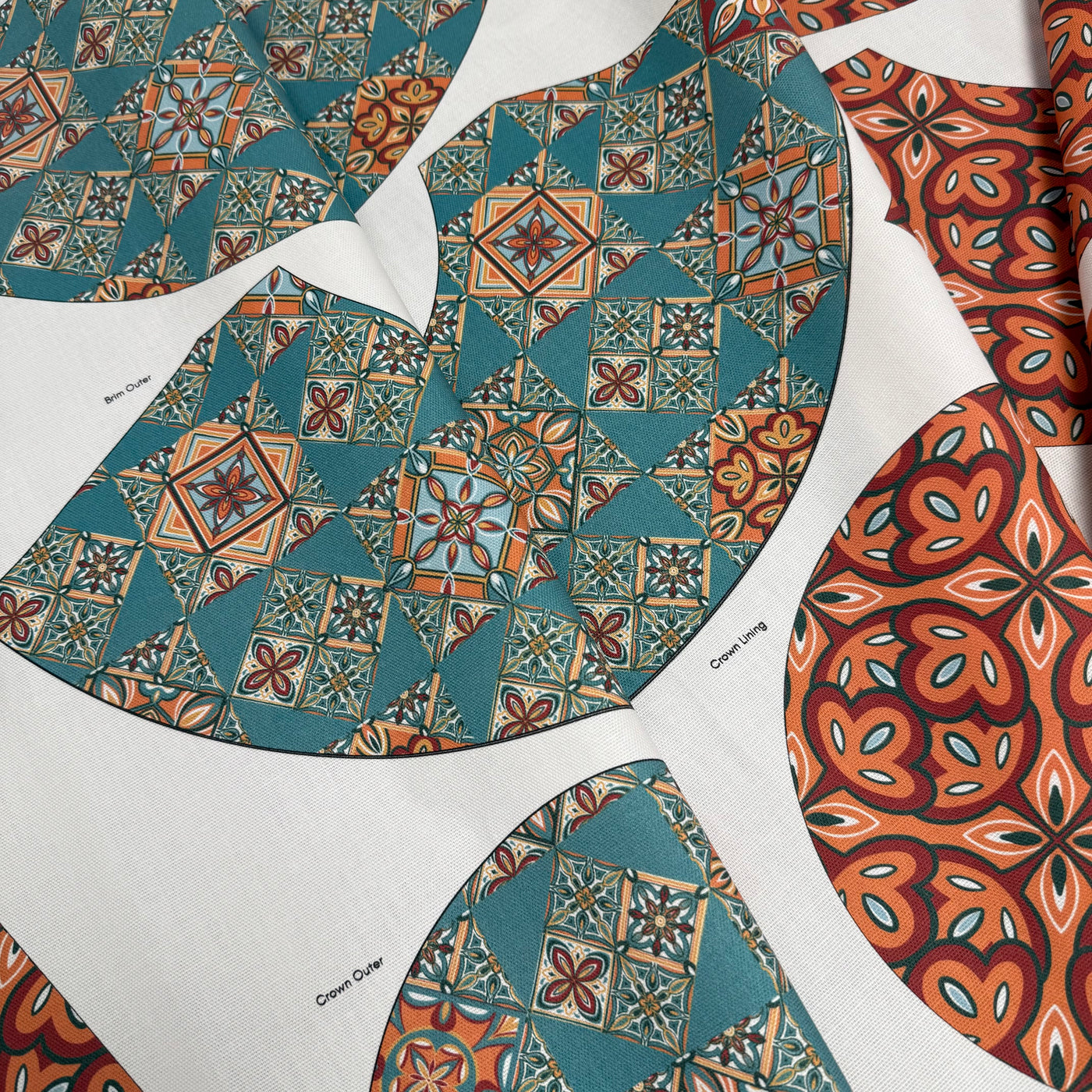 Sewing School Here Comes The Sun Hat – Portuguese Tiles Sewing Kit