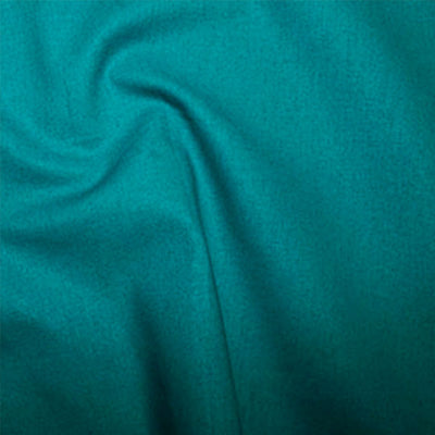 Rose And Hubble Plain Cotton Fabric - Baltic 0.5m