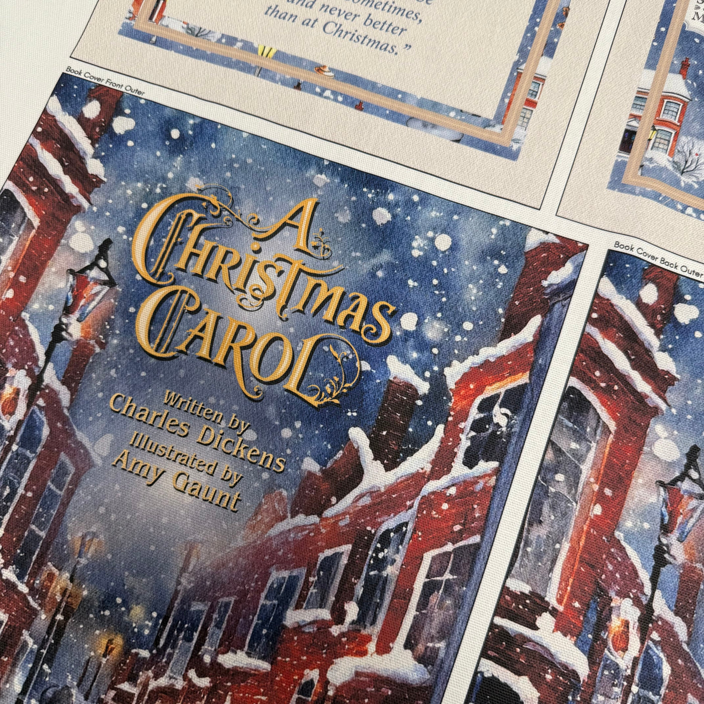 Book Cushion- A Christmas Carol Sewing Kit