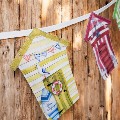 Beach Hut Bunting Sewing Kit