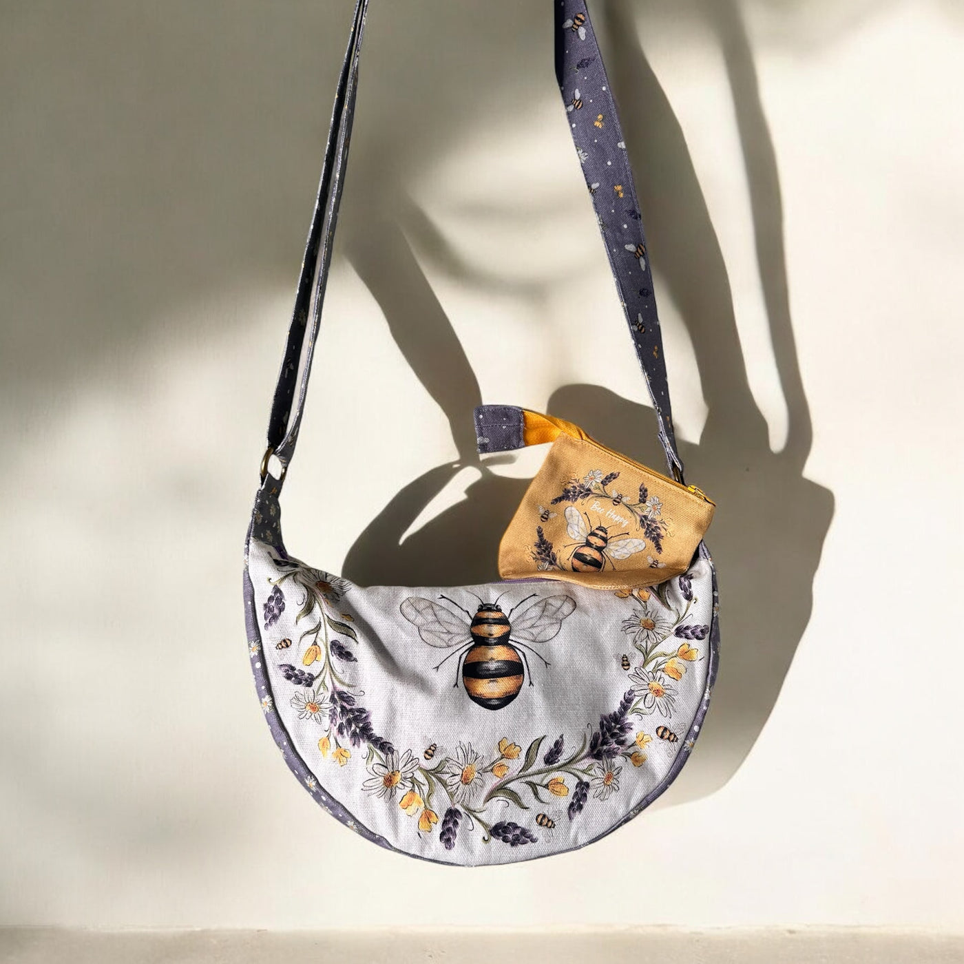 The Sling Bag Set - Lavender Bee Sewing Kit