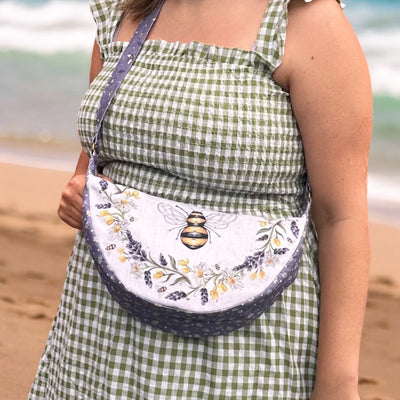 The Sling Bag Set - Lavender Bee Sewing Kit