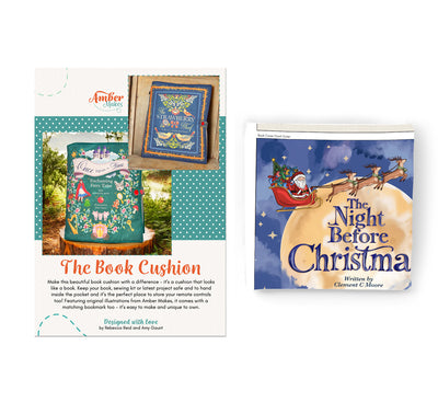 Book Cushion- Night Before Christmas Sewing Kit
