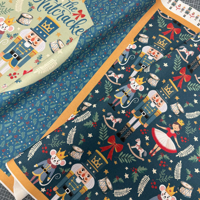 The Nutcracker Canvas Fabric Panel
