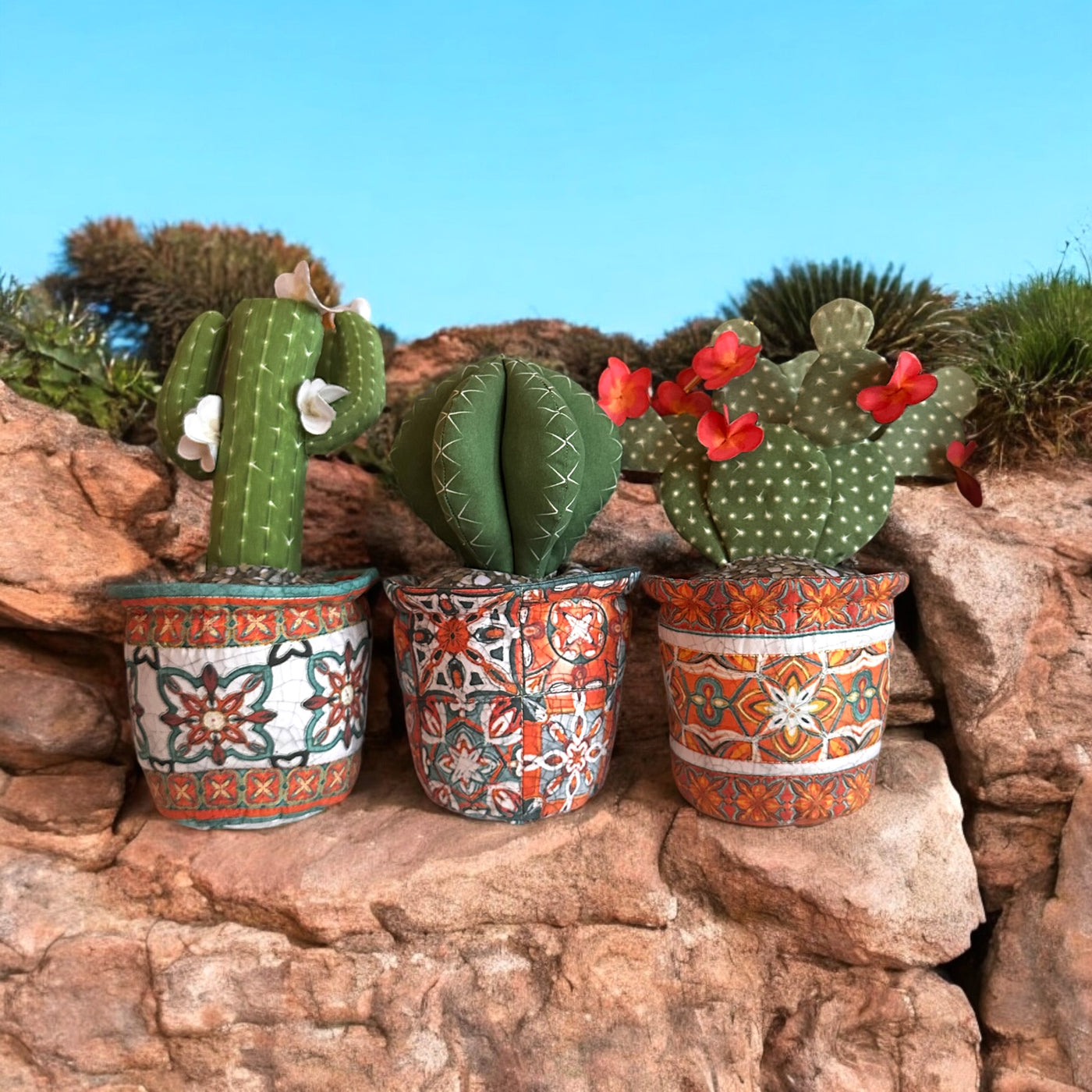 Carefree Cacti Sewing Kit