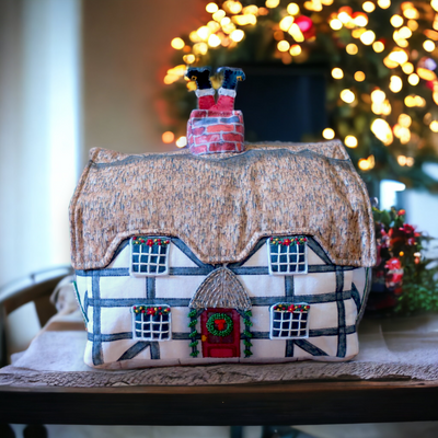 The Christmas Cottage Sewing Kit