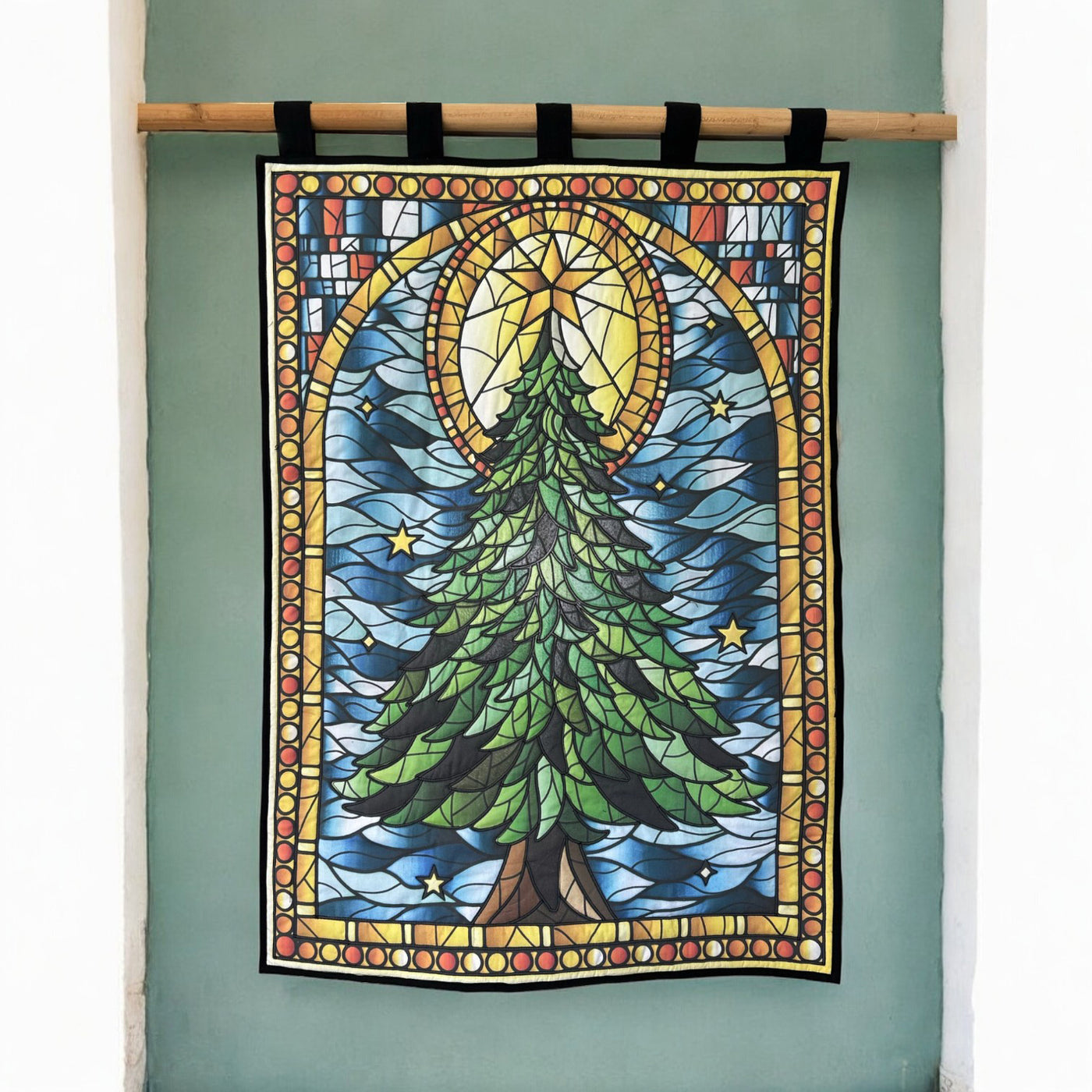 Stained Glass Window - O Christmas Tree Sewing Kit