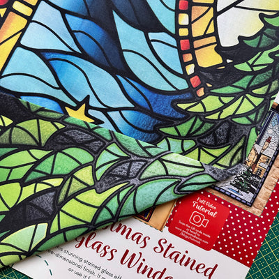 Stained Glass Window - O Christmas Tree Sewing Kit