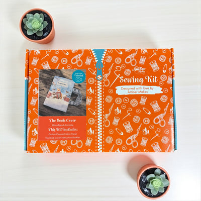 The Book Cover – Woodland Animals Sewing Kit