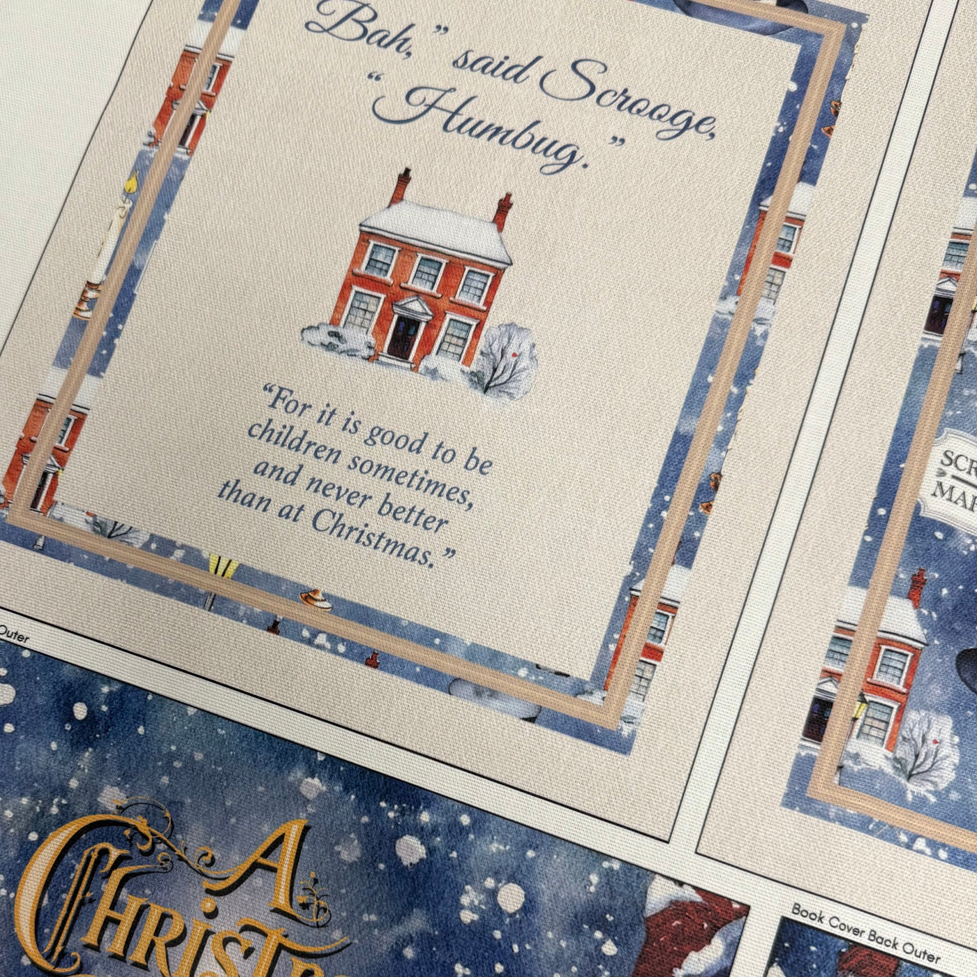 Book Cushion- A Christmas Carol Sewing Kit