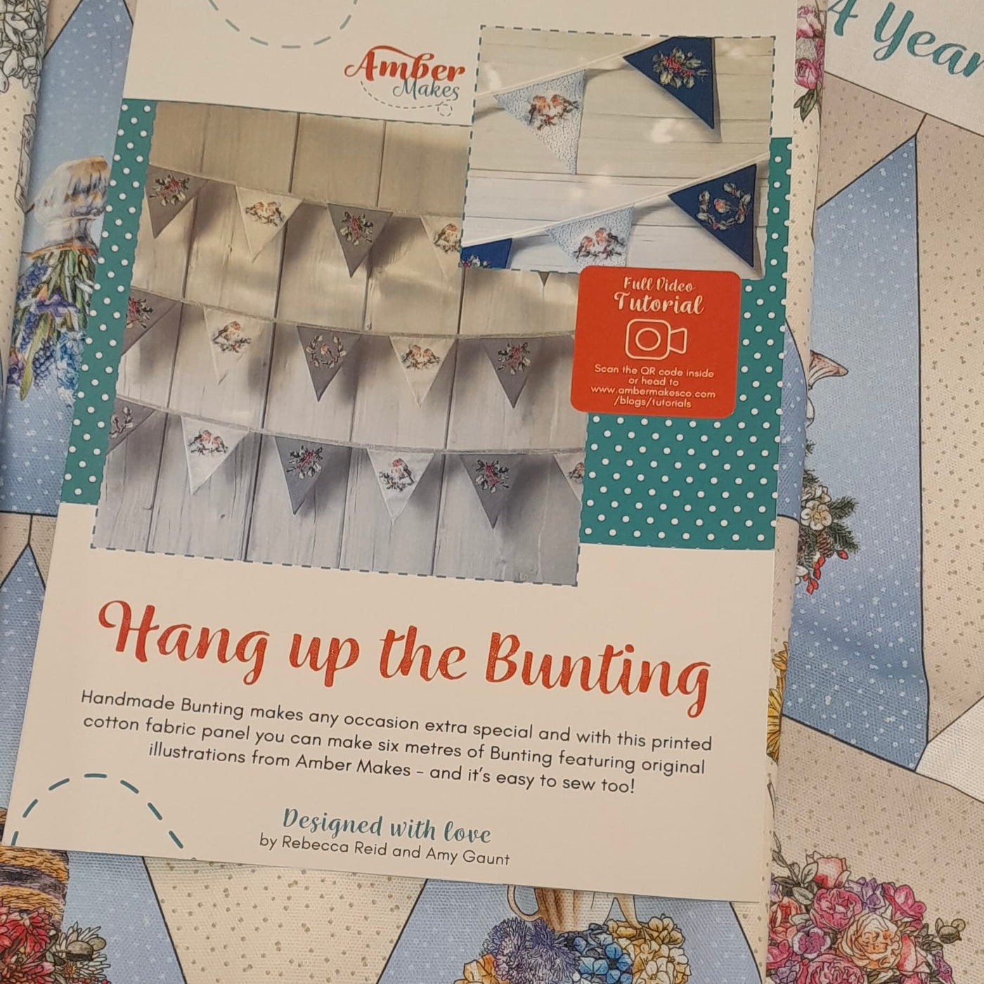 Flower Shop Bunting Sewing Kit