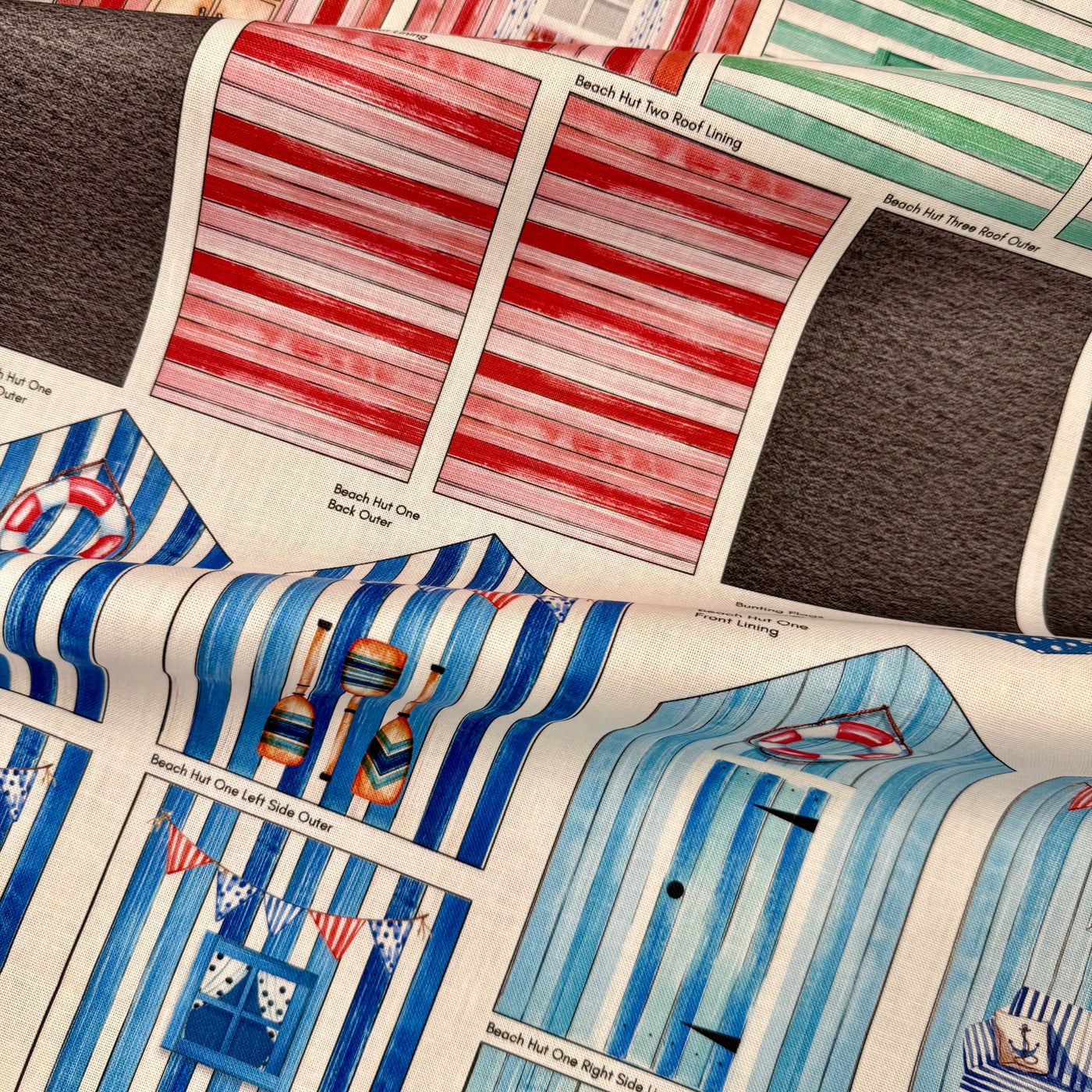 Amber Makes Beach Hut Row Sewing Kit