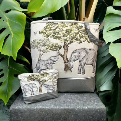 The Totally Tote - Elephants Sewing Kit