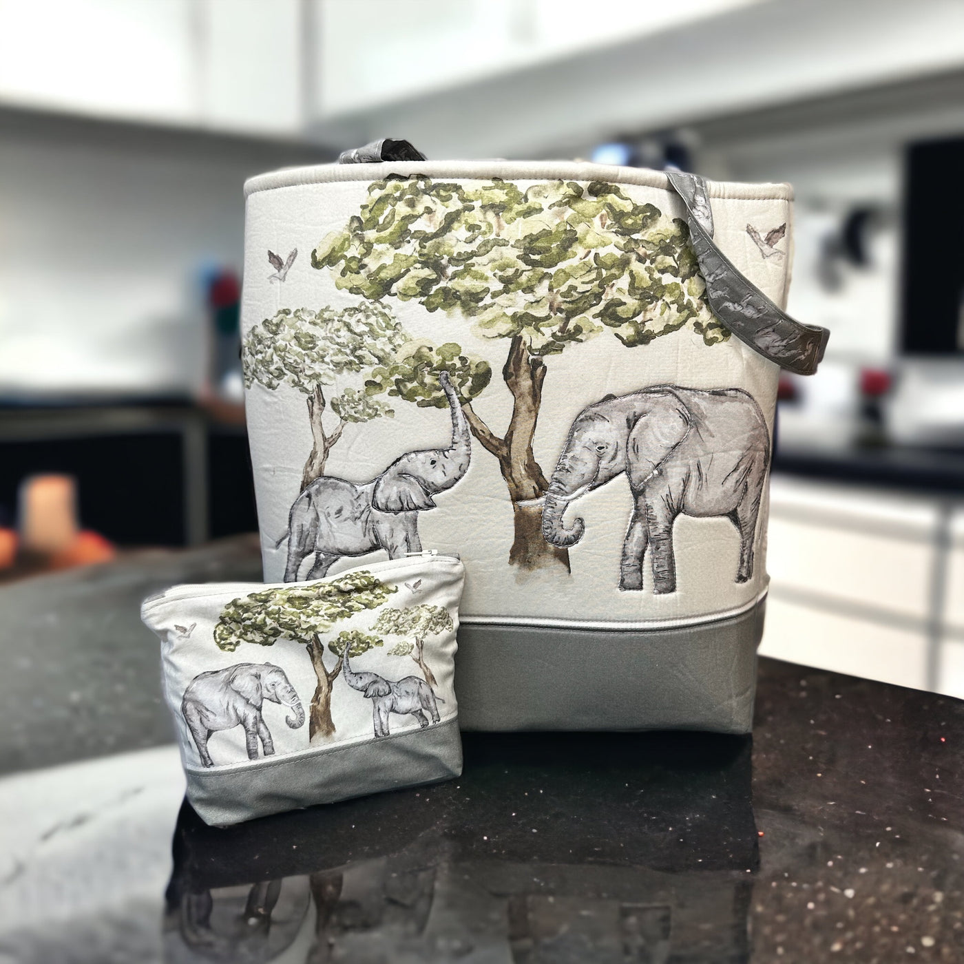 The Totally Tote - Elephants Sewing Kit