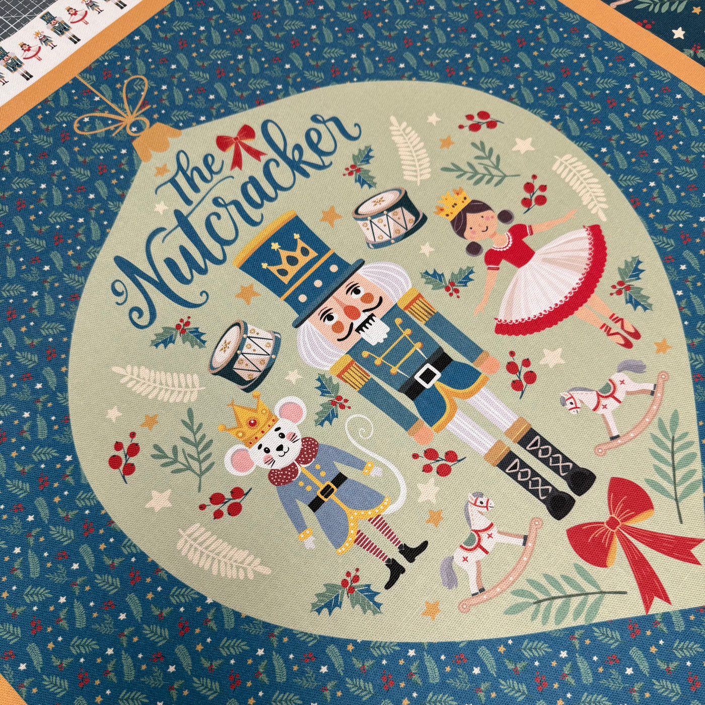 The Nutcracker Canvas Fabric Panel