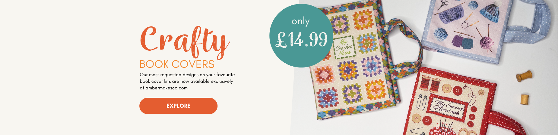 Amber Makes Crafty Notebook Cover Sewing Kits