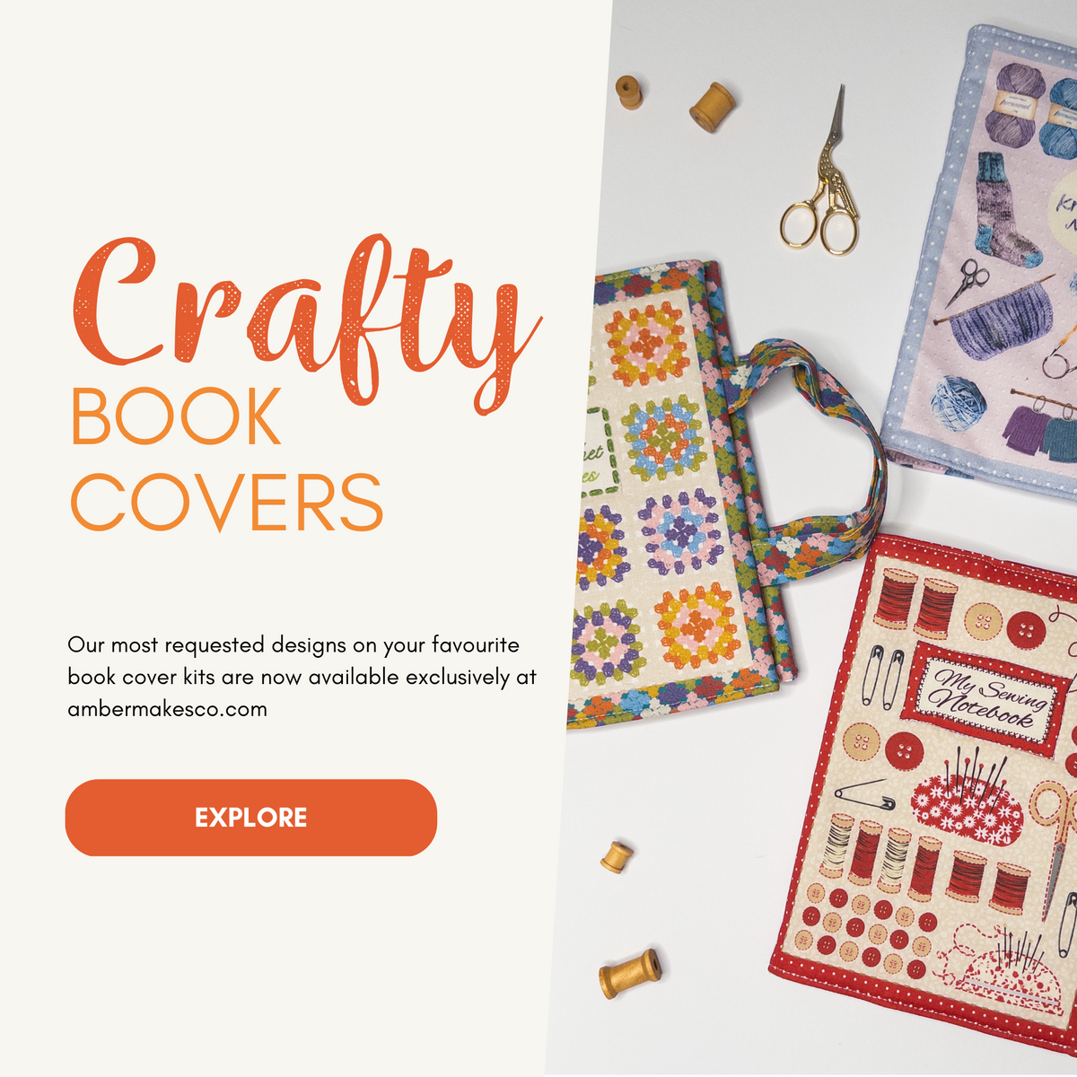 Amber Makes Crafty Notebook Cover Sewing Kits