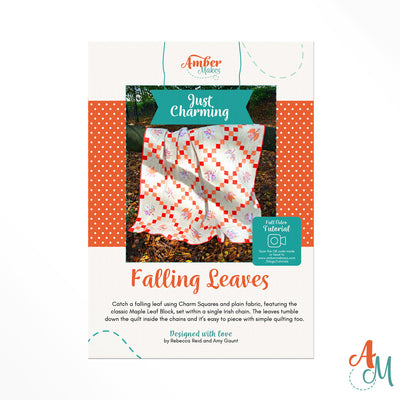 Just Charming - Falling Leaves Quilt pattern - PDF