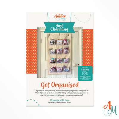 Just Charming - Get Organised Wall Hanging PDF Download Instructions Booklet