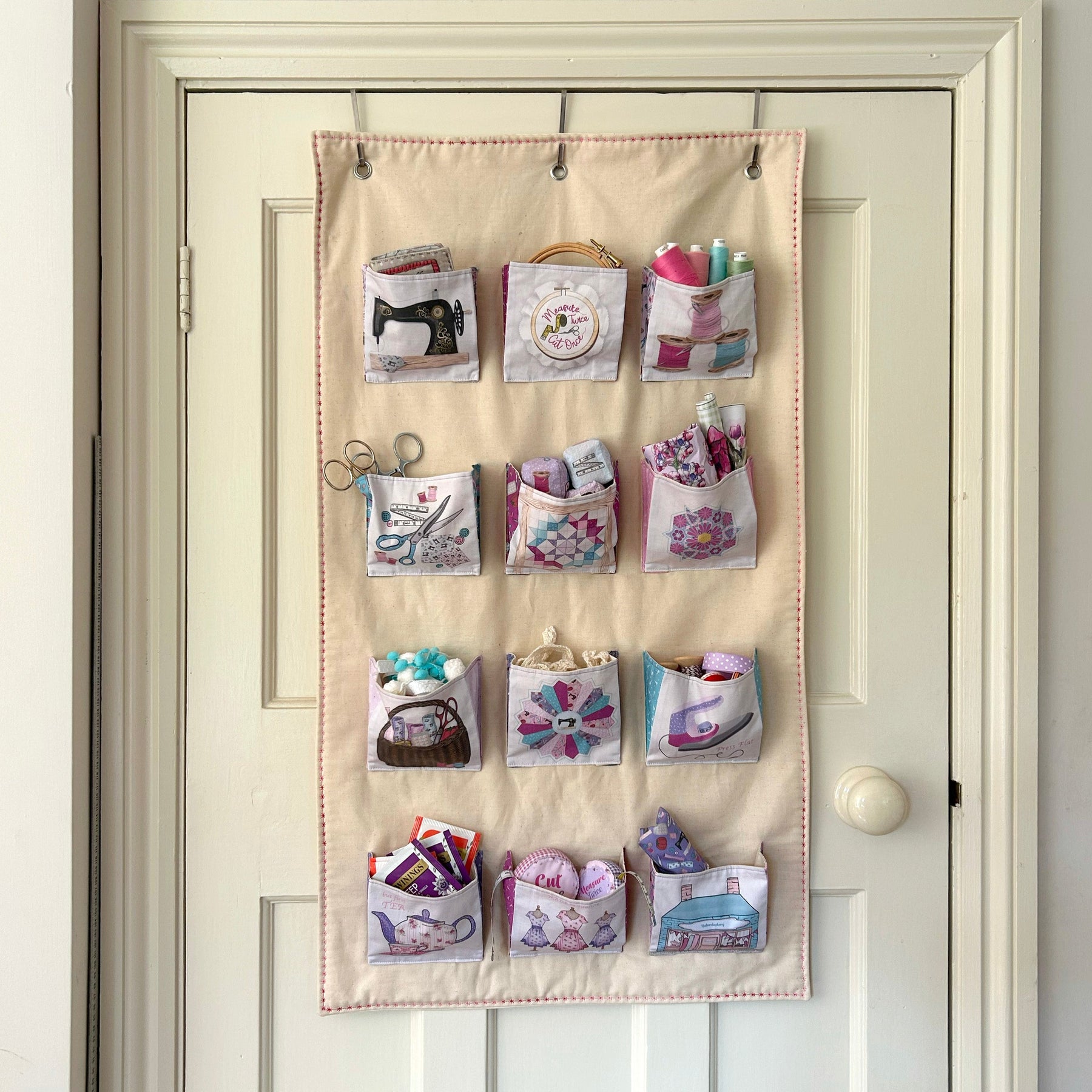 Just Charming - Get Organised Wall Hanging Sewing Pattern – Amber Makes