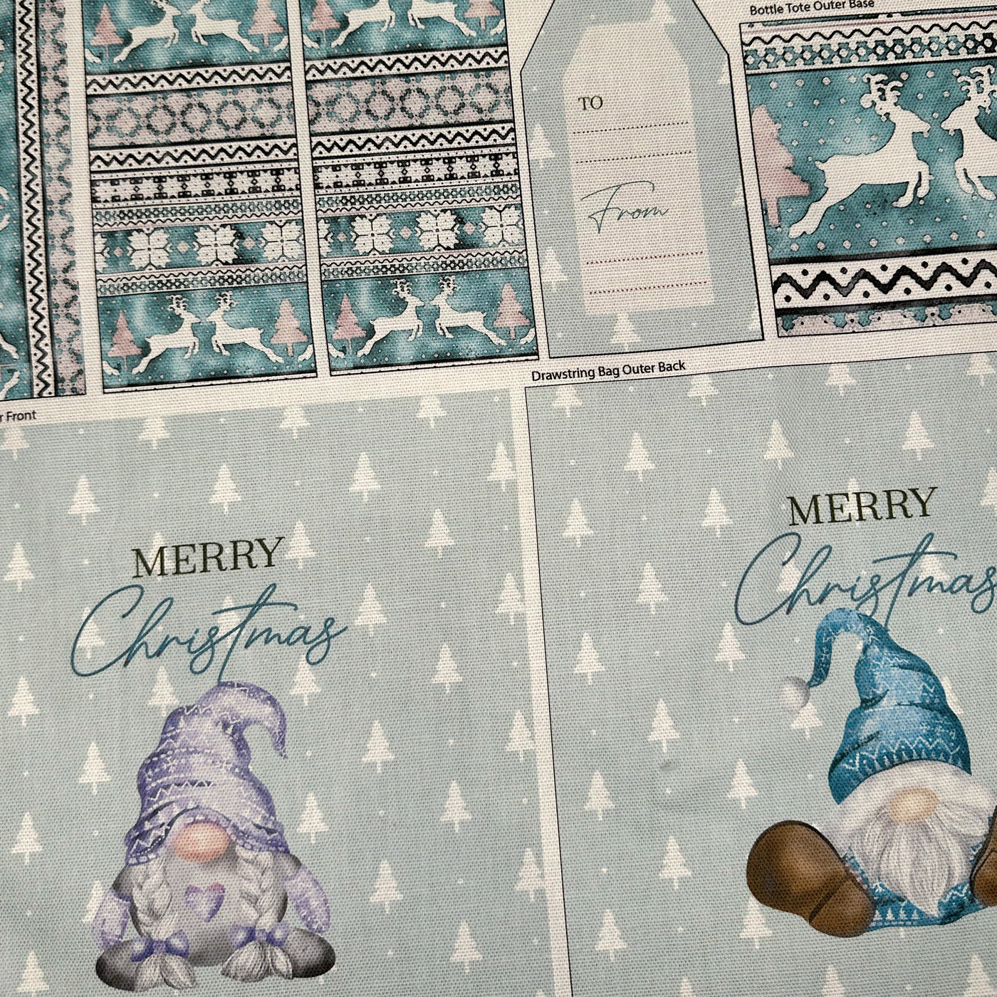 The Gift Bag Collection- Christmas Gnomes Sewing Kit