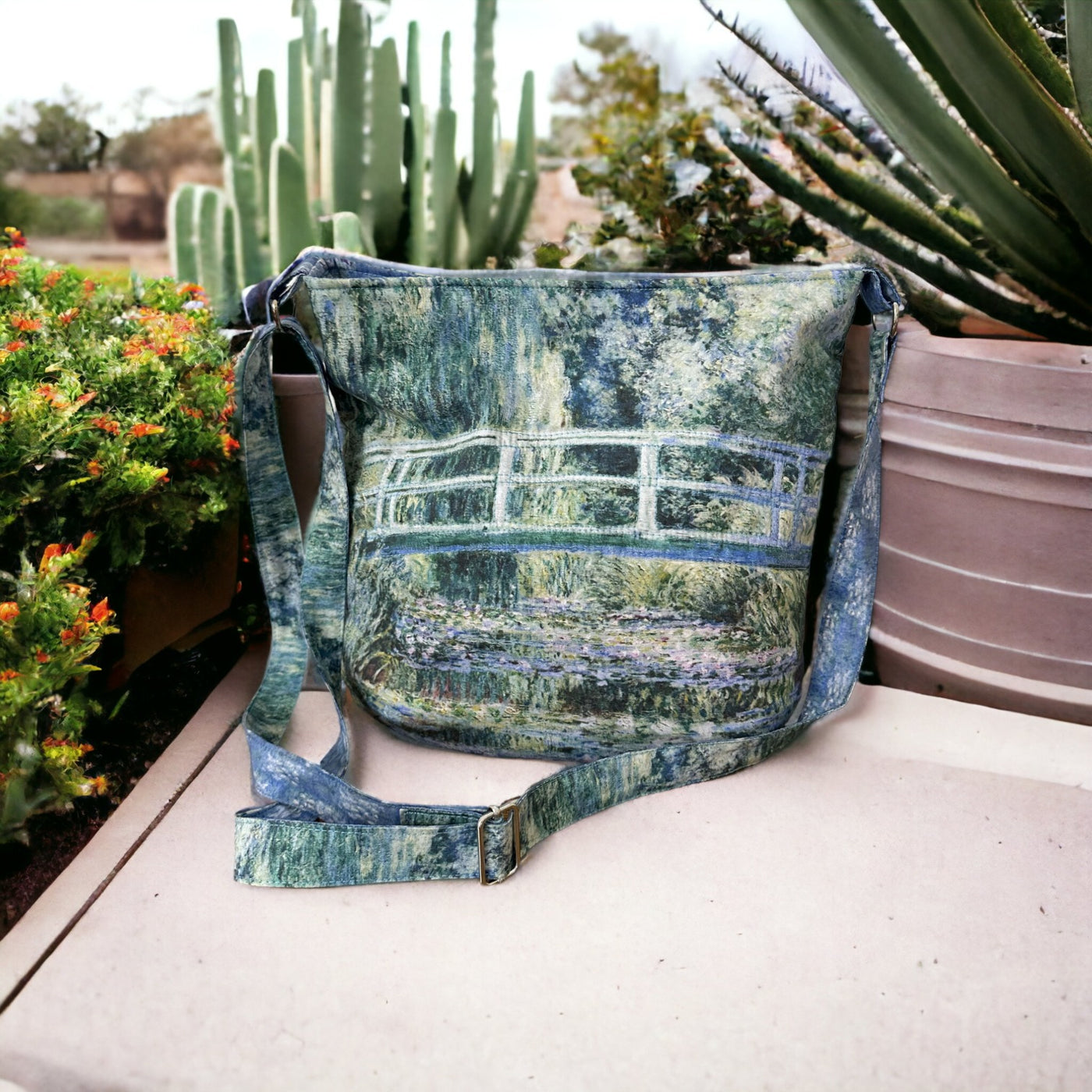 The Shapely Shoulder Bag Set - Waterlilies Sewing Kit