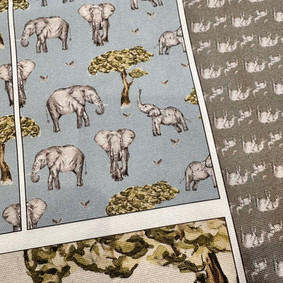 The Book Cover – Elephants Sewing Kit