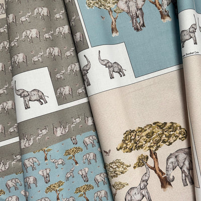 A Trio of Storage Baskets – Elephants Sewing Kit