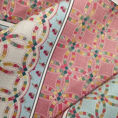 The Book Cover – Double Wedding Ring Quilt Sewing Kit