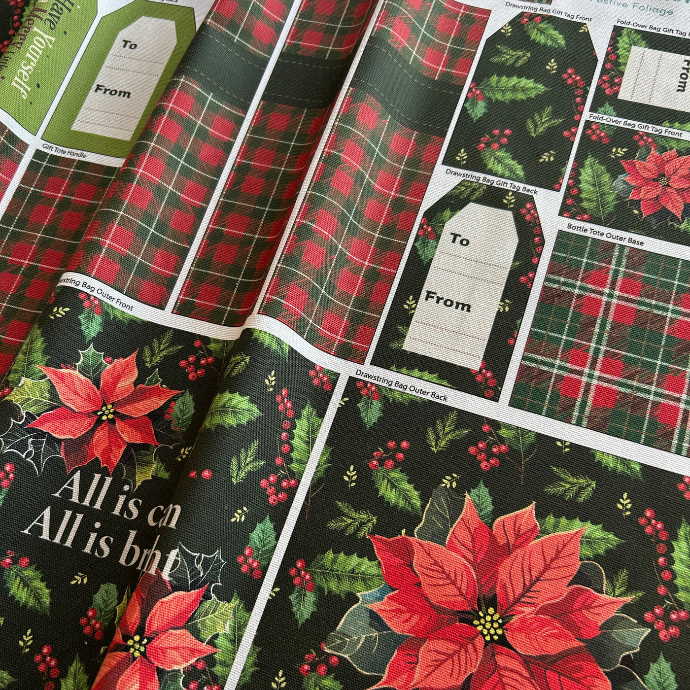 The Gift Bag Collection- Festive Foliage Sewing Kit