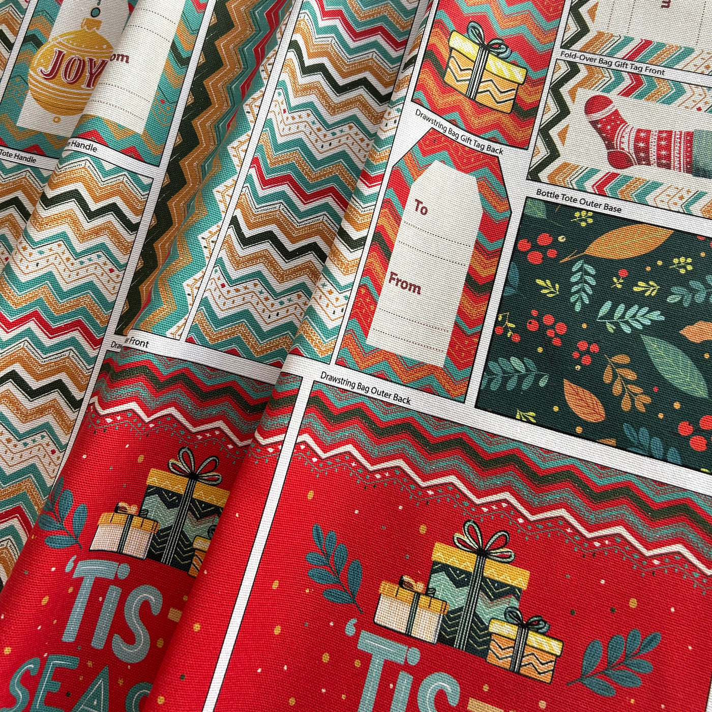 The Gift Bag Collection- Christmas Retro Sewing Kit