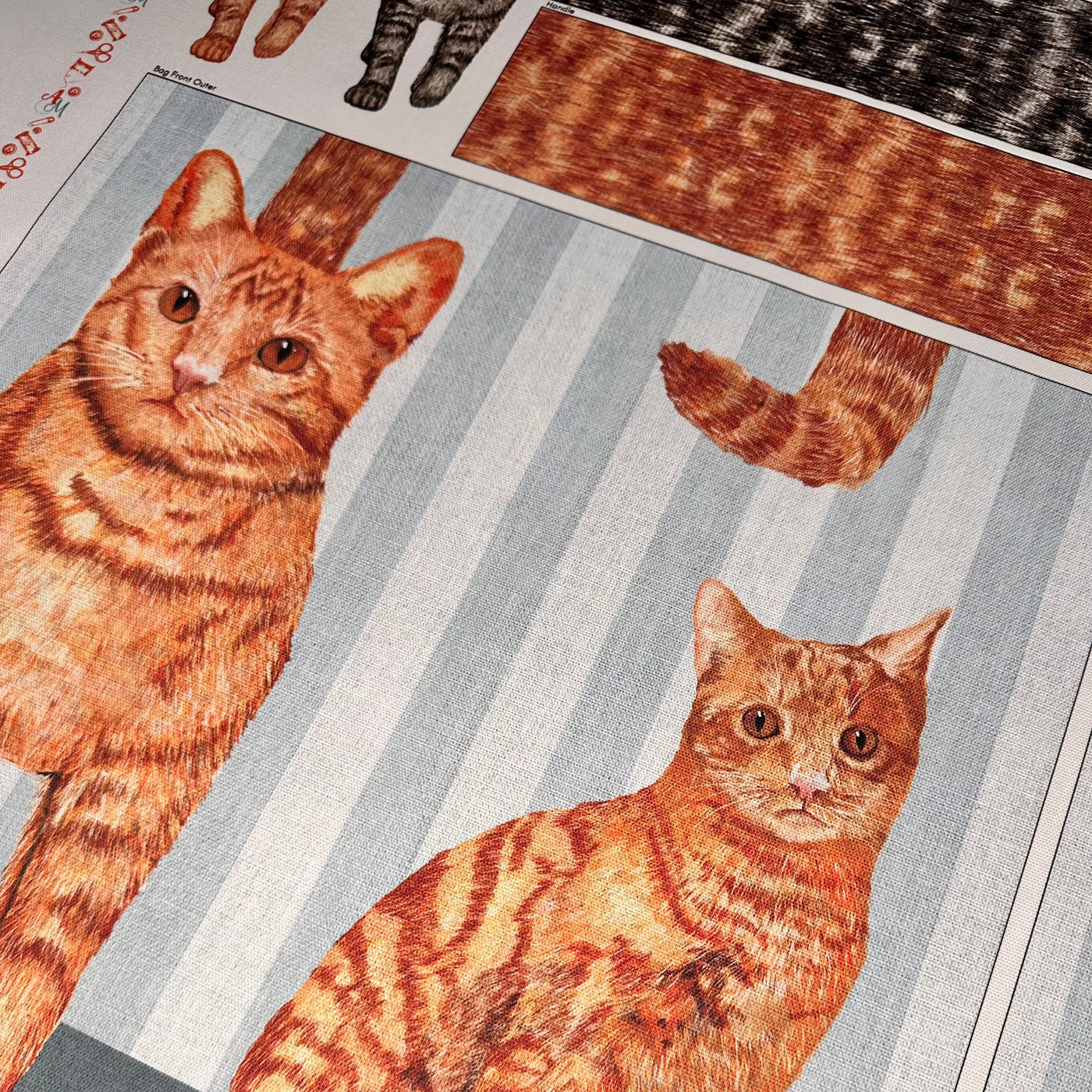 The Animal Tote - Cats Sewing Kit