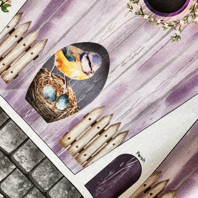 The Birdhouse Doorstop - Lavender House Sewing Kit