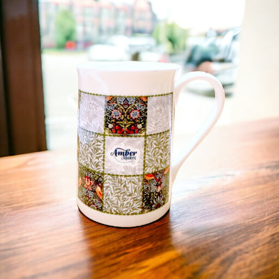Set of 4 Bone China Mugs - Morris Makes