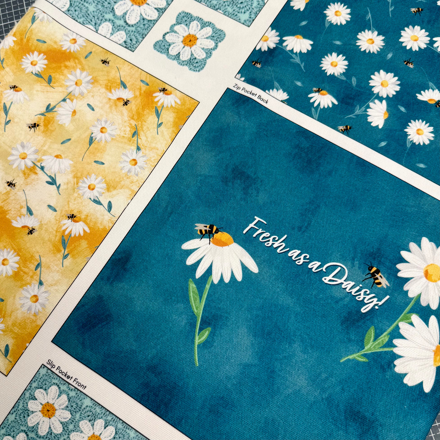 The Basket Bag - Daisy Crochet Sewing Kit